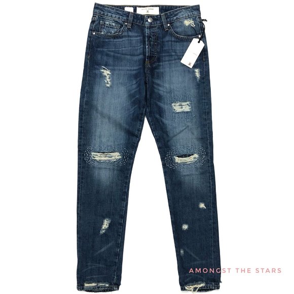 Miss Me Vintage Eagle Embroidered Boyfriend Jeans - Picture 4 of 12